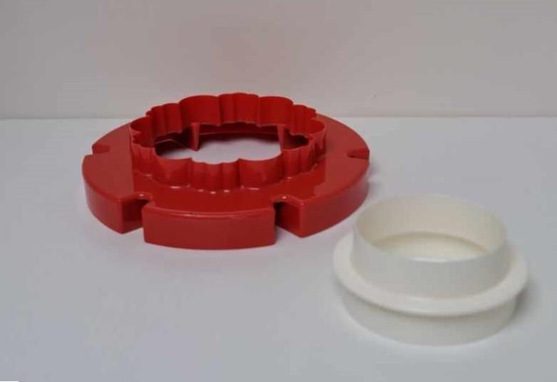 Tupperware™ Emporte-Pièce « Découpe Tartelette » rouge, Envoi, Neuf, Rouge, Autres types