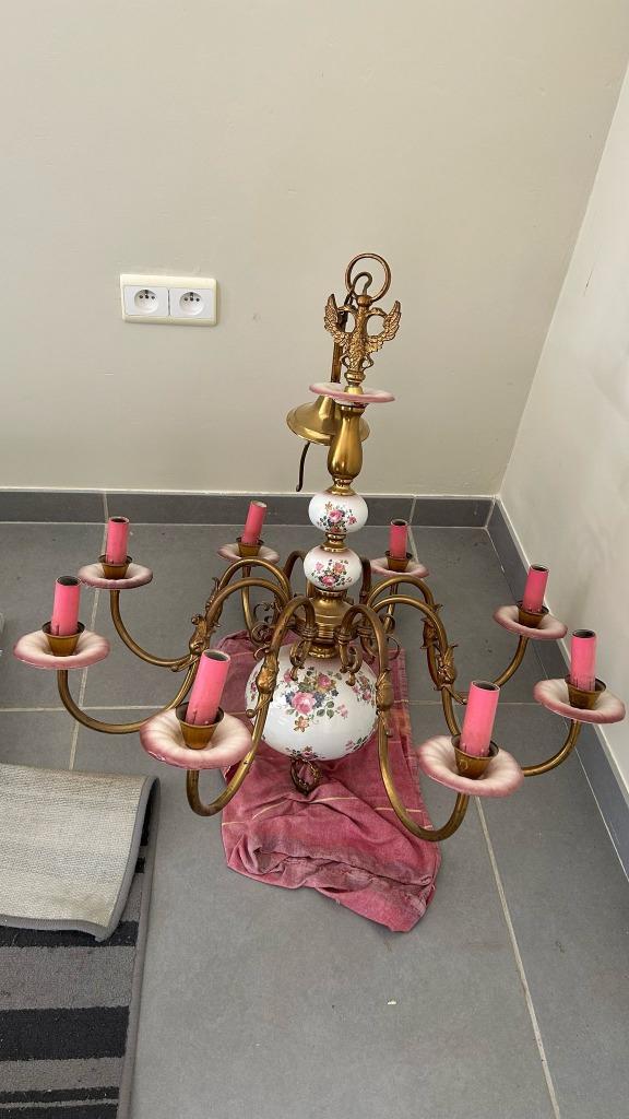 luster, Huis en Inrichting, Lampen | Kroonluchters, Ophalen, Gebruikt