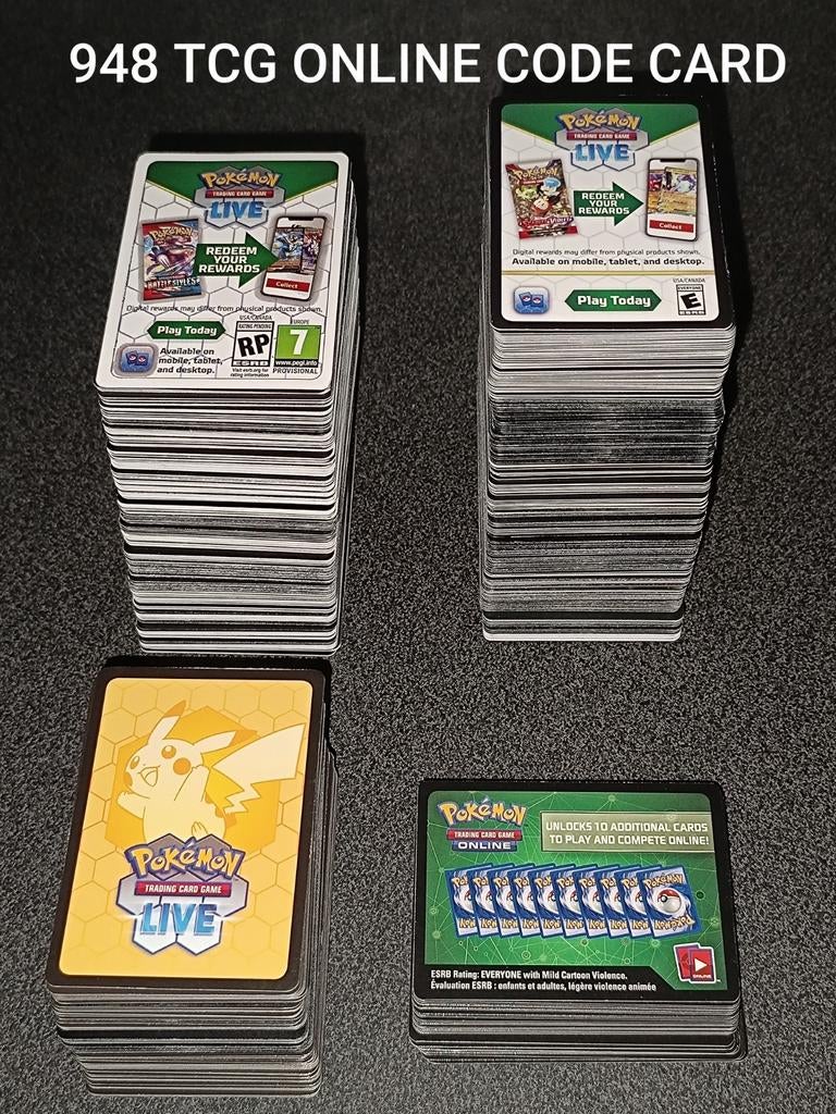 Pokémon 948 TCG ONLINE CODE CARD, Ophalen of Verzenden, Booster