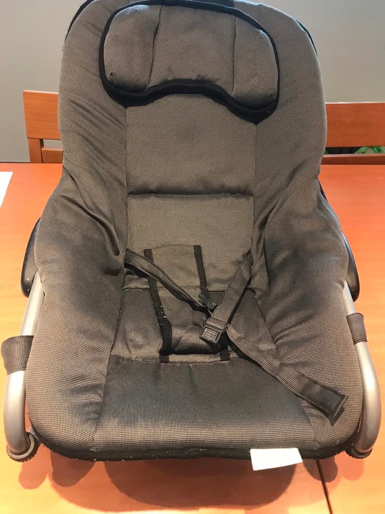 Babyzitje Torck grijs, Autres marques, Enlèvement ou Envoi, Utilisé, Avec ceinture(s)