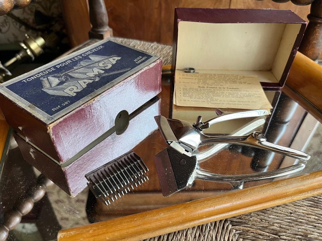 Tondeuse à cheveux manuelle vintage 1920', Enlèvement ou Envoi