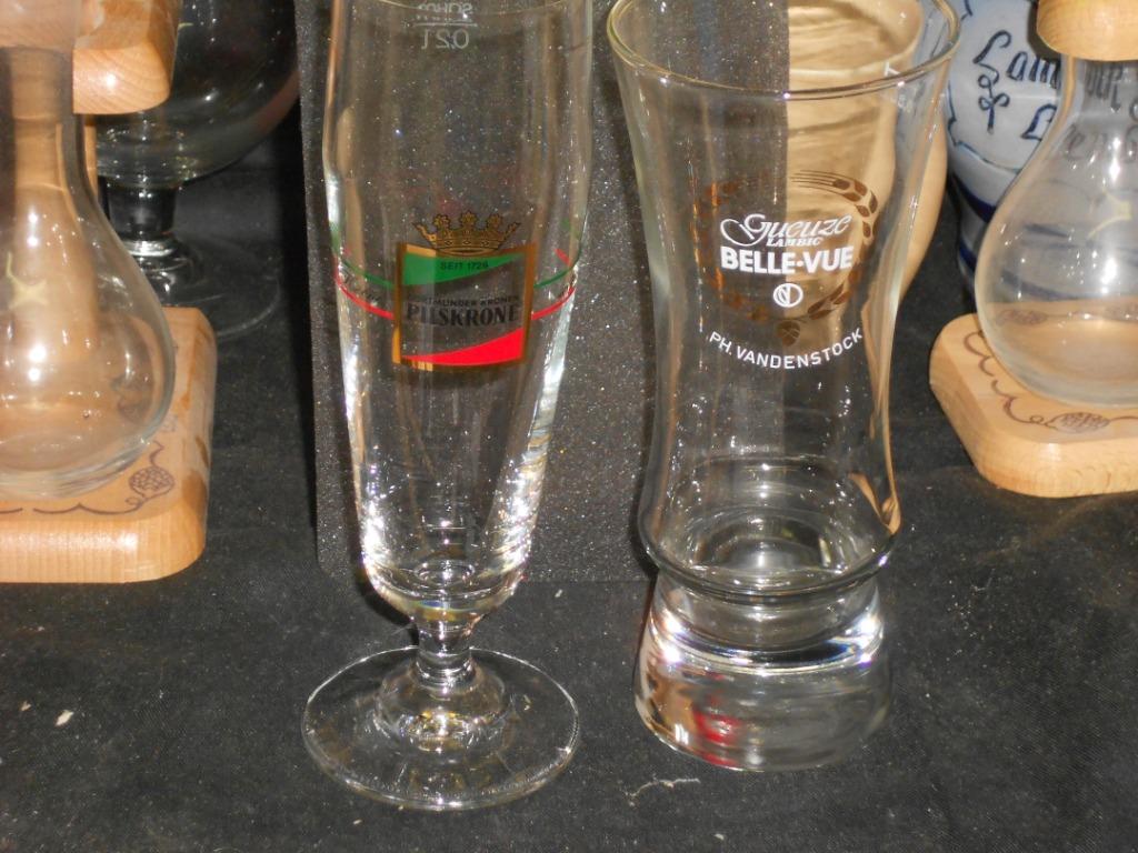 Bierglazen.Wieze.Callebaut.Pilskrone.Duvel.Cristal.D 78, Collections, Enlèvement ou Envoi, Comme neuf, Bouteille(s), Duvel
