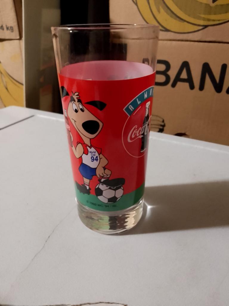 Coca Cola glas, Ophalen of Verzenden