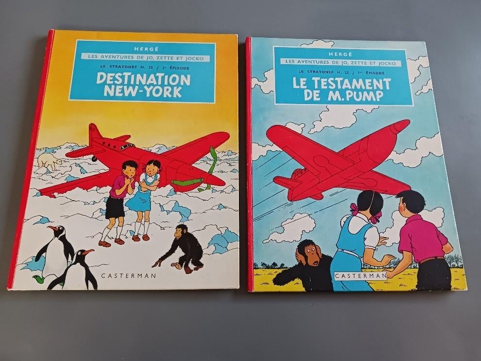 Jo, Zette & Jocko, 2x, bon état, Livres, Plusieurs BD, Enlèvement ou Envoi