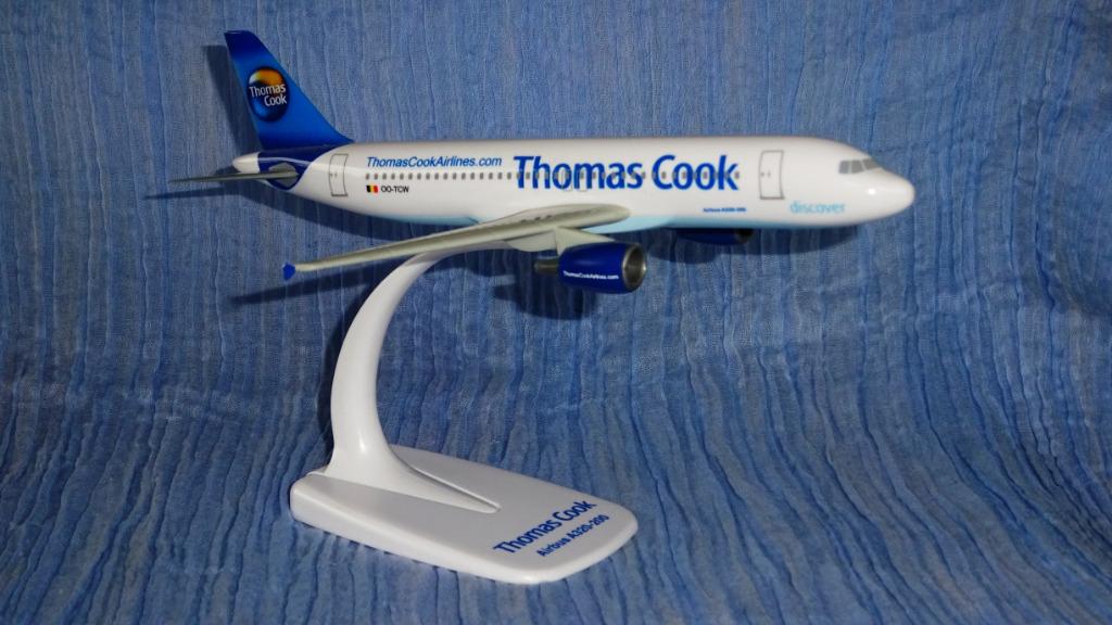 Airbus Thomas Cook A320-200 1/200, Envoi, Comme neuf, Modèle réduit