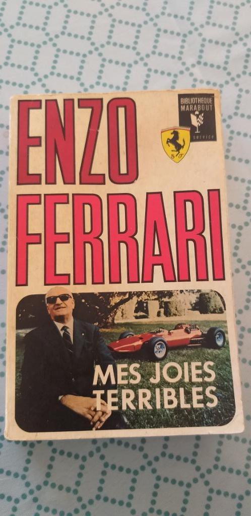 Enzo Ferrari, mijn vreselijke vreugden, Ophalen of Verzenden, Ferrari