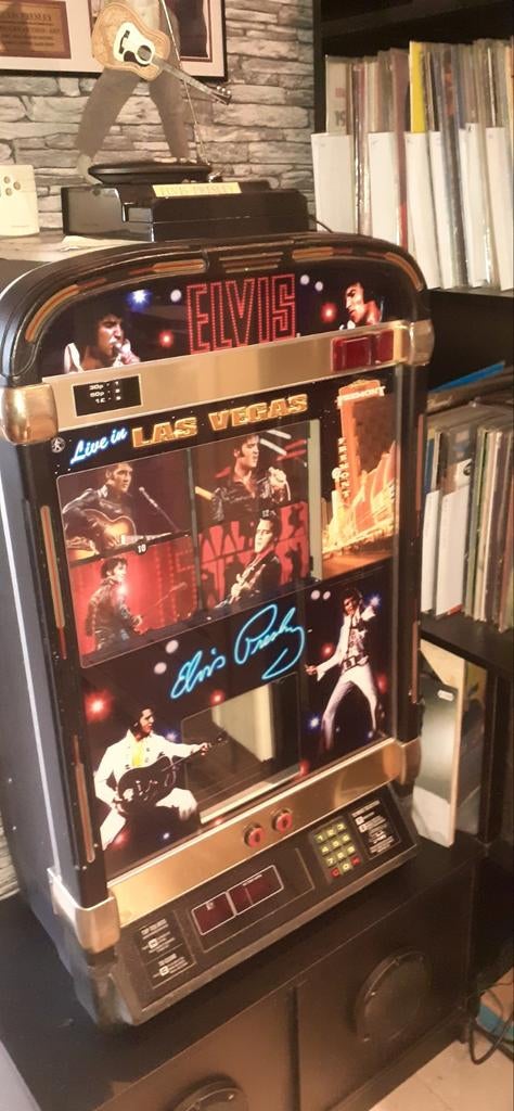 Zeldzame Elvis presley jukebox, Ophalen