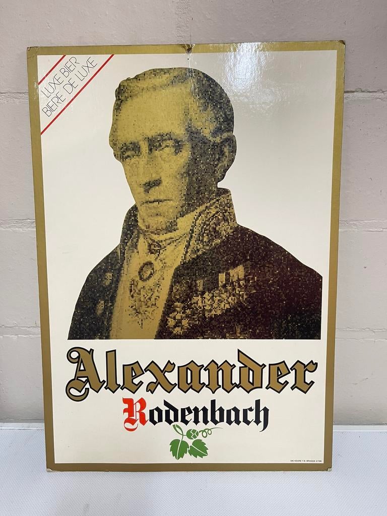 Rodenbach alexander karton bord 1986, Collections, Marques & Objets publicitaires, Enlèvement ou Envoi, Comme neuf