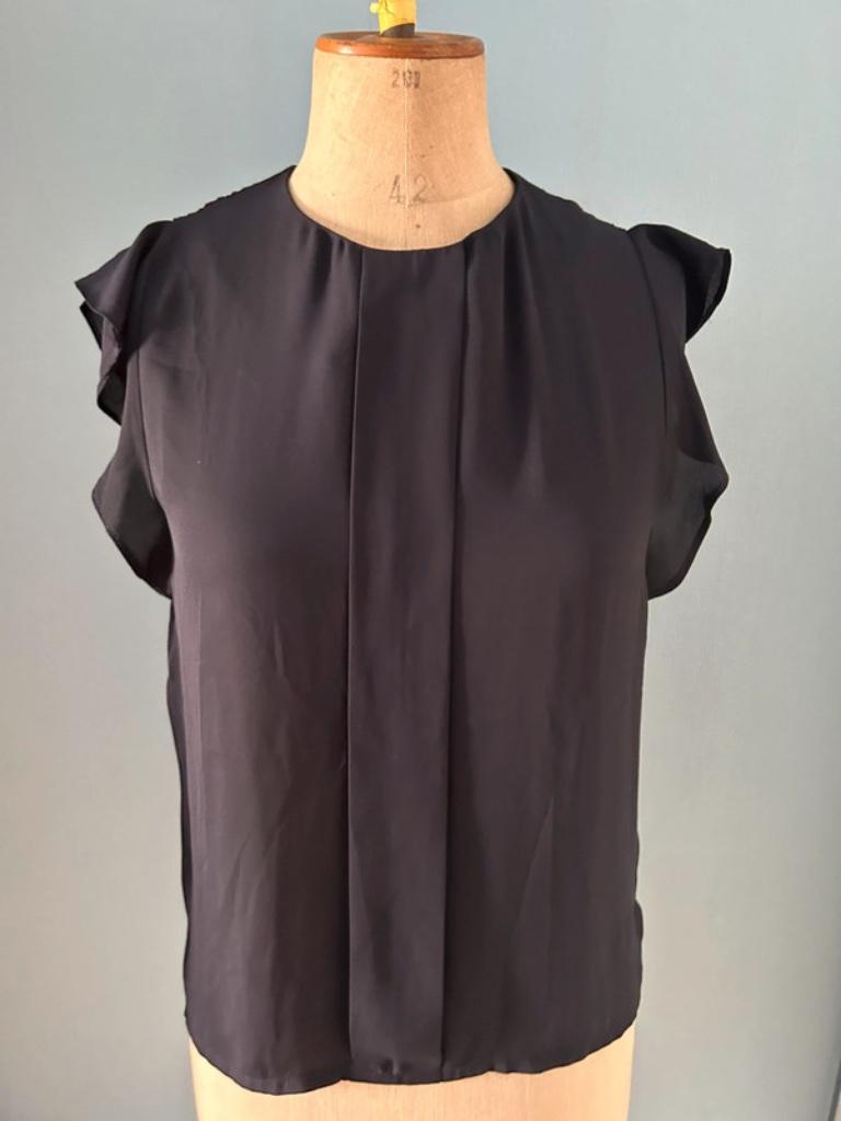 Donkerblauwe blouse van Louche, Kleding | Dames, Verzenden
