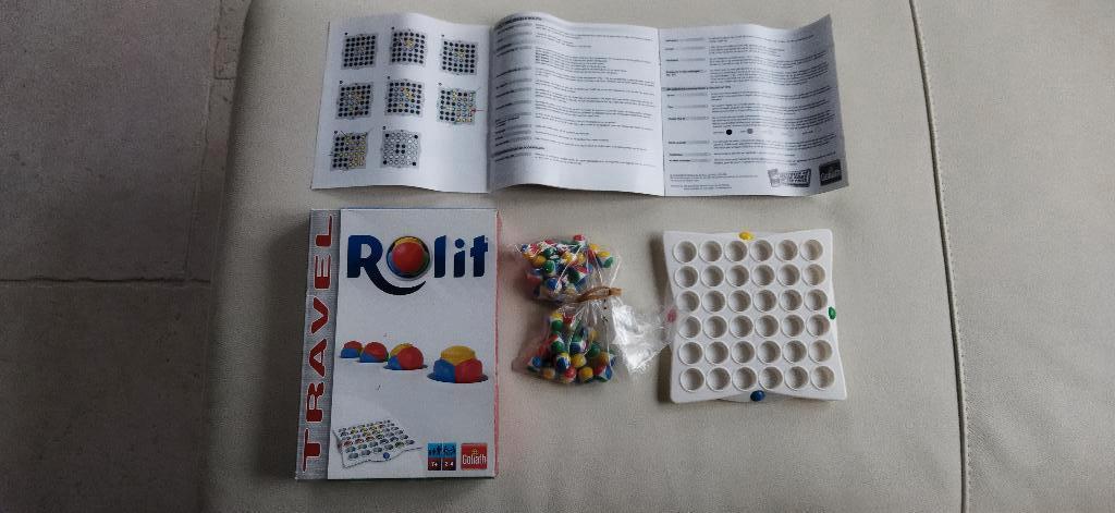 Reis editie Rolit spel vanaf 7+, Ophalen, Goliath, Zo goed als nieuw, Drie of vier spelers
