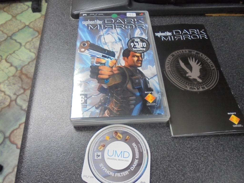 PSP Syphonfilter Dark Mirror (orig-compleet), Consoles de jeu & Jeux vidéo, Jeux | Sony PlayStation Portable, Enlèvement ou Envoi