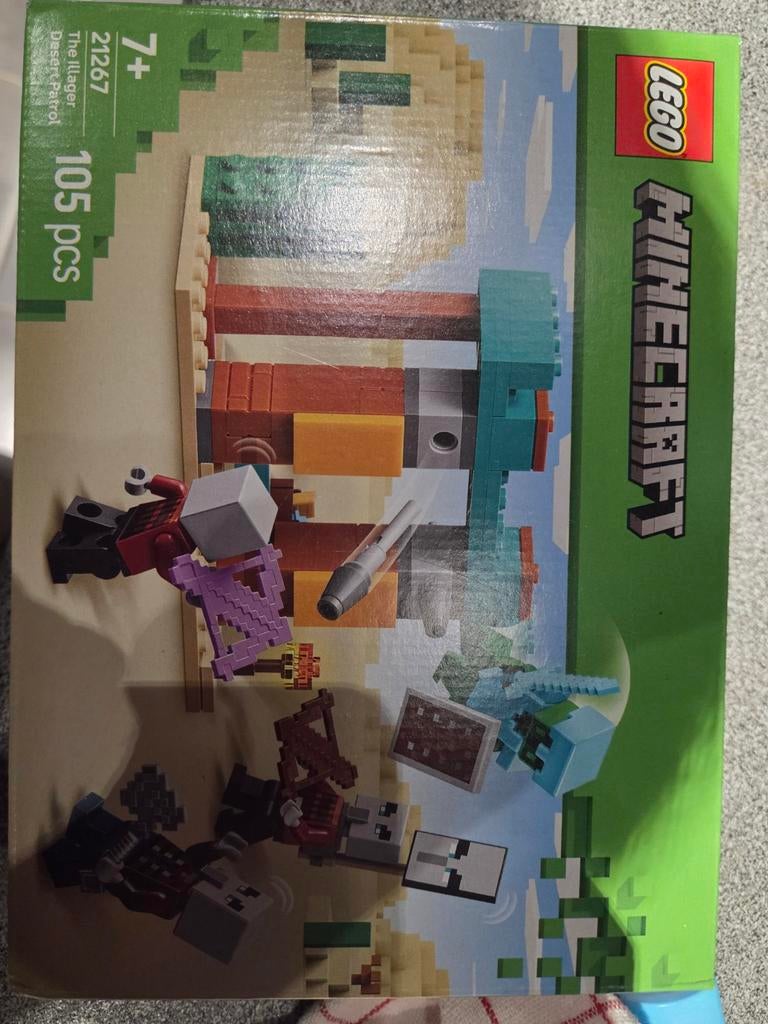 Lego Minecraft the illager desert patrol, Ophalen, Nieuw, Complete set, Lego