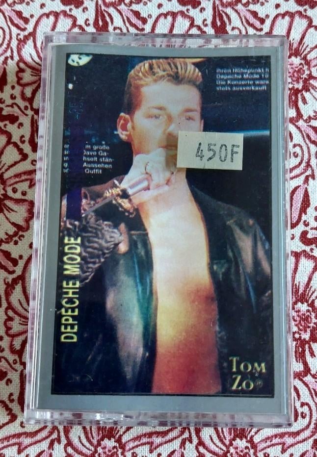 🎵RARE  cassette Music for the Masses Tom Zo Depeche Mode, Enlèvement ou Envoi, Originale, Comme neuf, 1 cassette audio