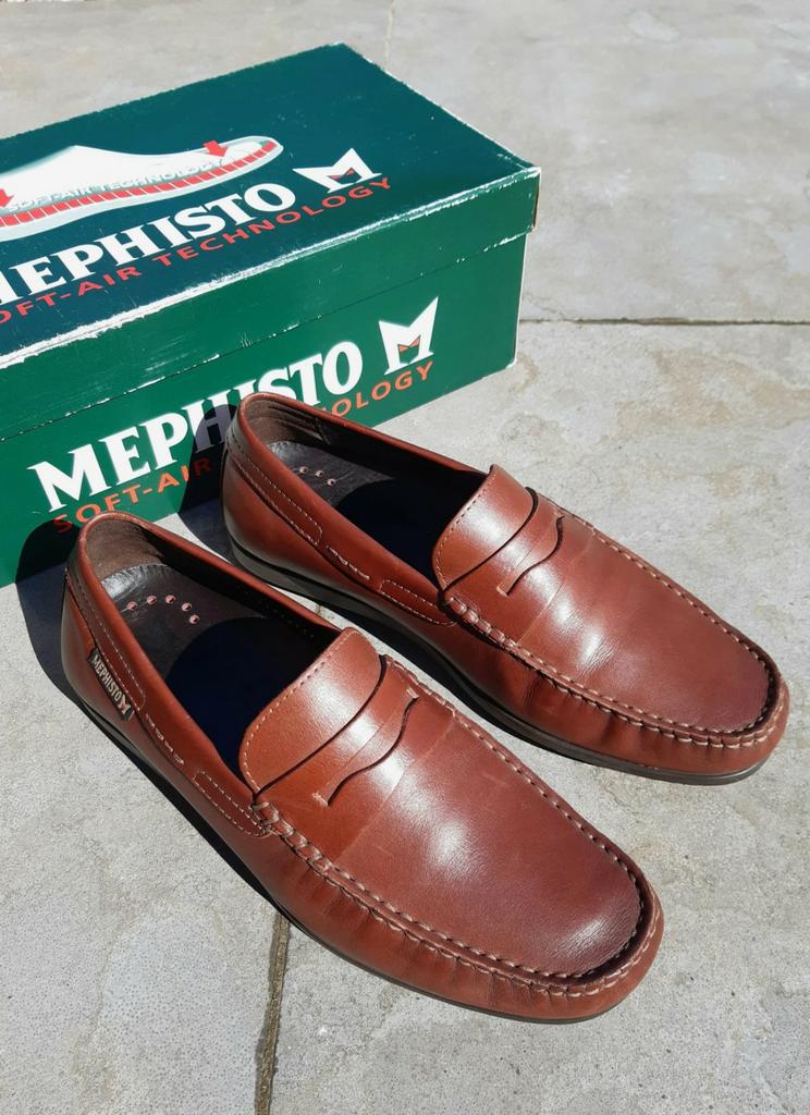 Mephisto Moccasin soft-air technology maat US7,5 - EU41,5, Kleding | Heren, Schoenen, Ophalen, Bruin, Nieuw, Espadrilles of Moccasins