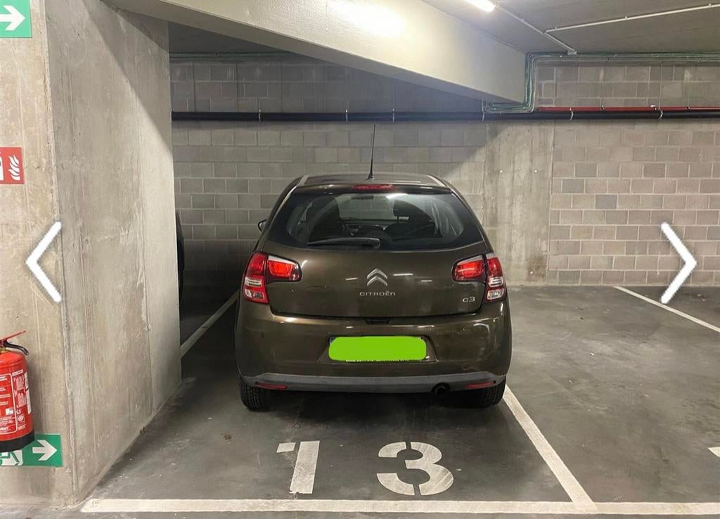 Ondergrondse parkeerplaats te huur centrum Halle, Provincie Vlaams-Brabant