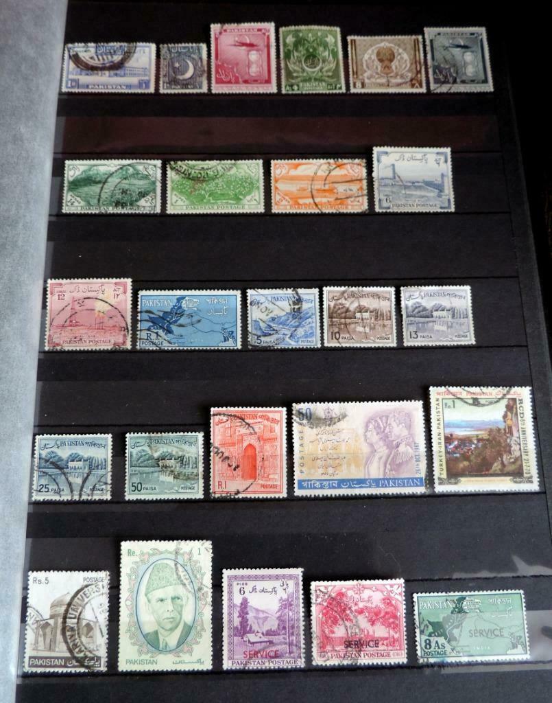 Pakistan - 25 timbres différents, Enlèvement ou Envoi, Affranchi