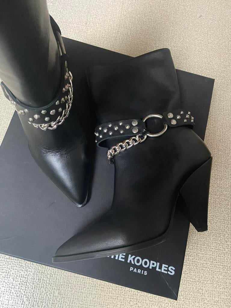 Bottines THE KOOPLES p 38, Envoi, Comme neuf, Noir
