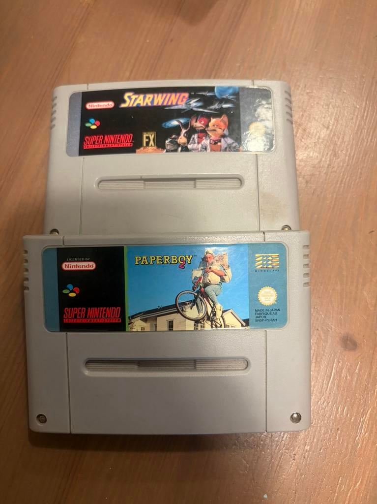 Lotje snes spelles, Games en Spelcomputers, Ophalen, Zo goed als nieuw