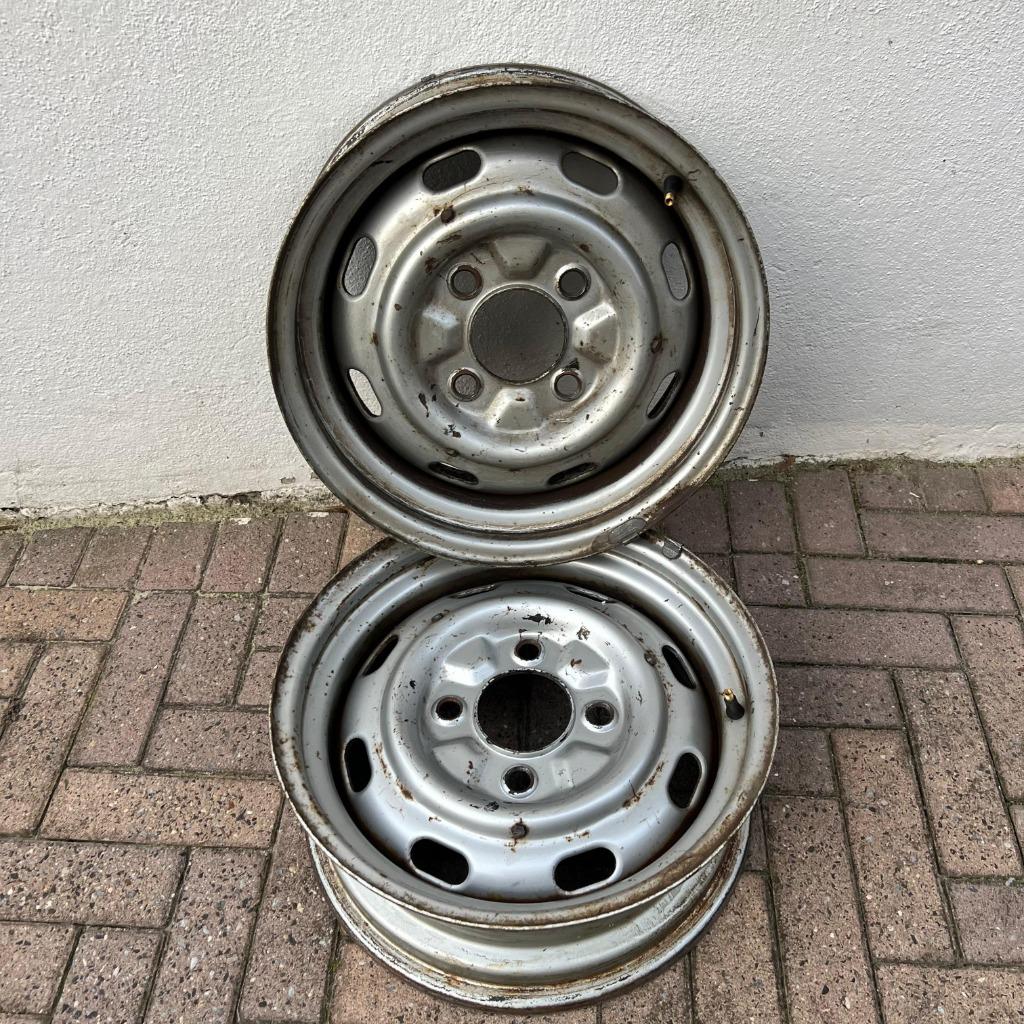 VW 4x130 Brede wielen 15” Kever KG Type 3, Ophalen of Verzenden, Gebruikt