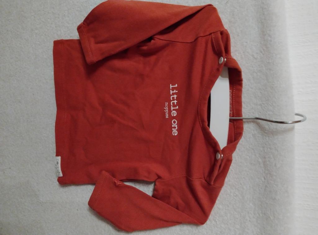 Long Sleeve Noppies maat 56 bruin 'Little one', Kinderen en Baby's, Ophalen, Jongetje of Meisje, Zo goed als nieuw, Noppies