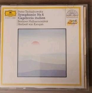 Tschaikowsky symphonie nr 4 Capriccio italien, Ophalen of Verzenden, Zo goed als nieuw