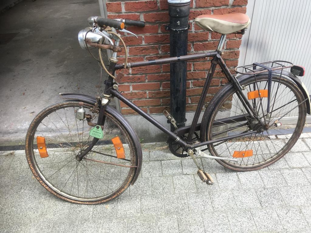 Vintage Rudge-Whitworth Fiets - gemarkeerd Nottingham 1869, Fietsen en Brommers, Ophalen, Versnellingen
