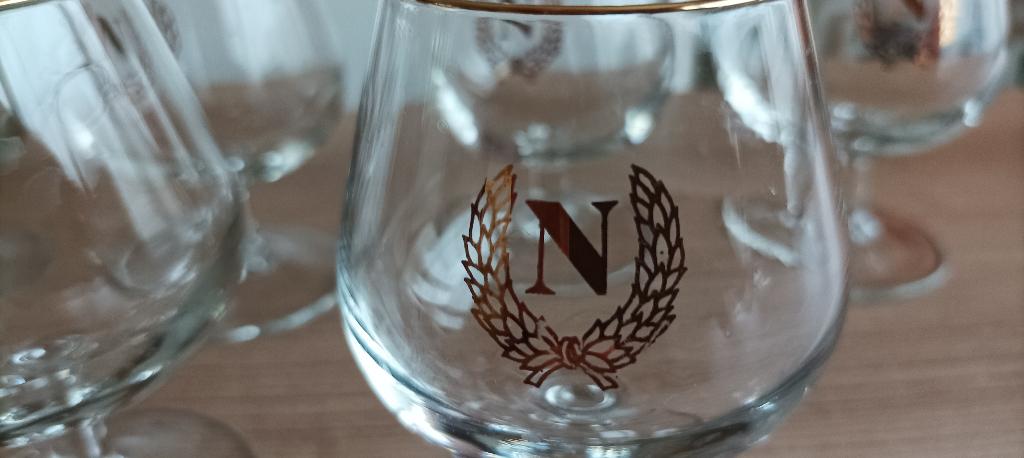 LOT DE 6 VERRES à cognac NAPOLEON, Envoi, Comme neuf, Autres types
