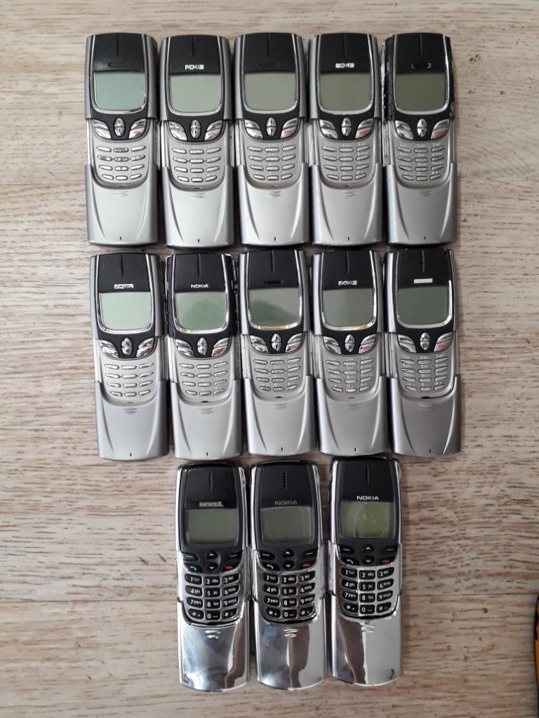 LOT NOKIA 8850 -  8810, Telecommunicatie, Mobiele telefoons | Hoesjes en Screenprotectors | Nokia, Ophalen, Zo goed als nieuw
