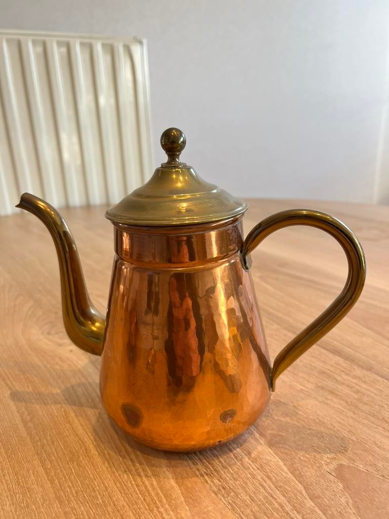 Koperen theepot, Ophalen of Verzenden