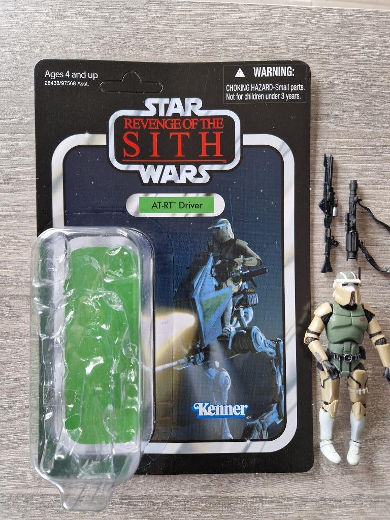 Star Wars Hasbro AT-RT Driver VC46 The Vintage Collection, Collections, Enlèvement ou Envoi, Comme neuf, Figurine
