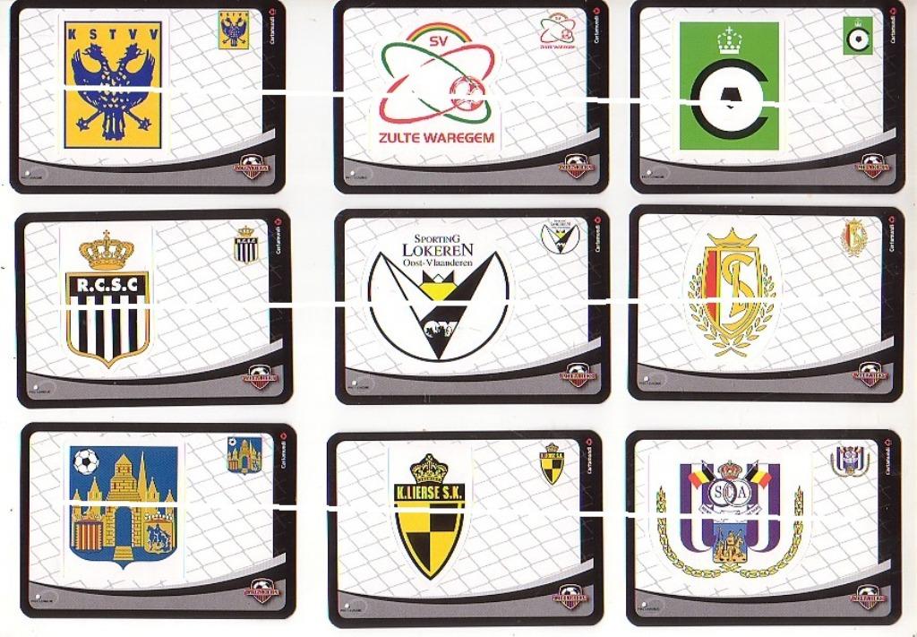 Megakicks / 79 Peel - off kaarten, Verzamelen, Verzenden, Zo goed als nieuw, Spelerskaart