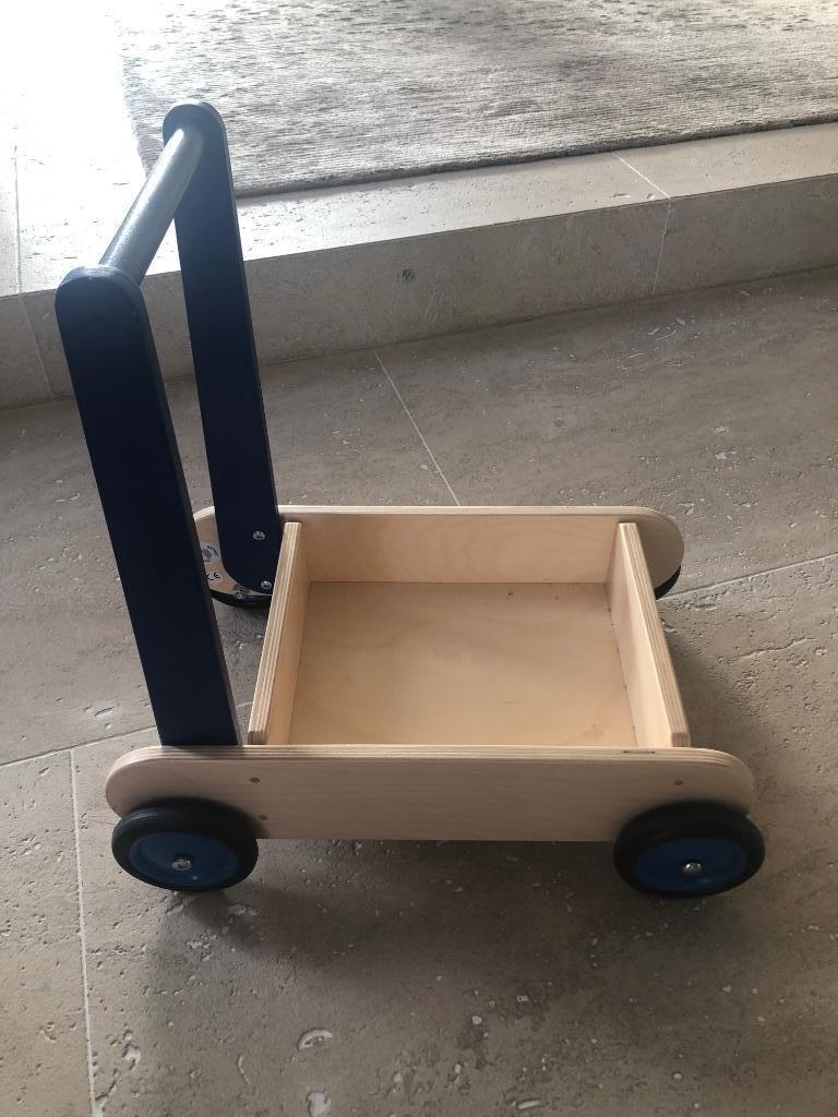 loopwagentje baby hout, Kinderen en Baby's, Ophalen, Zo goed als nieuw