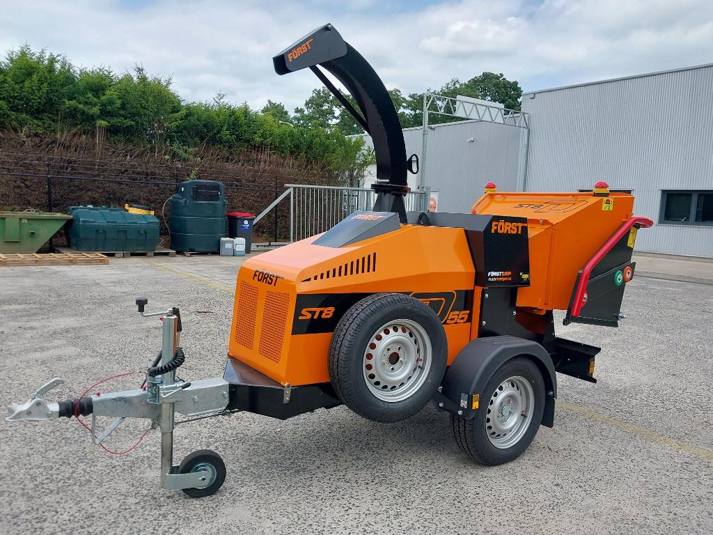 Först ST8D (diesel 55 pk) 21cm - NIEUW (stock), Zakelijke goederen, Machines en Bouw | Tuin, Park en Bosbouw, Ophalen, Hakselaar