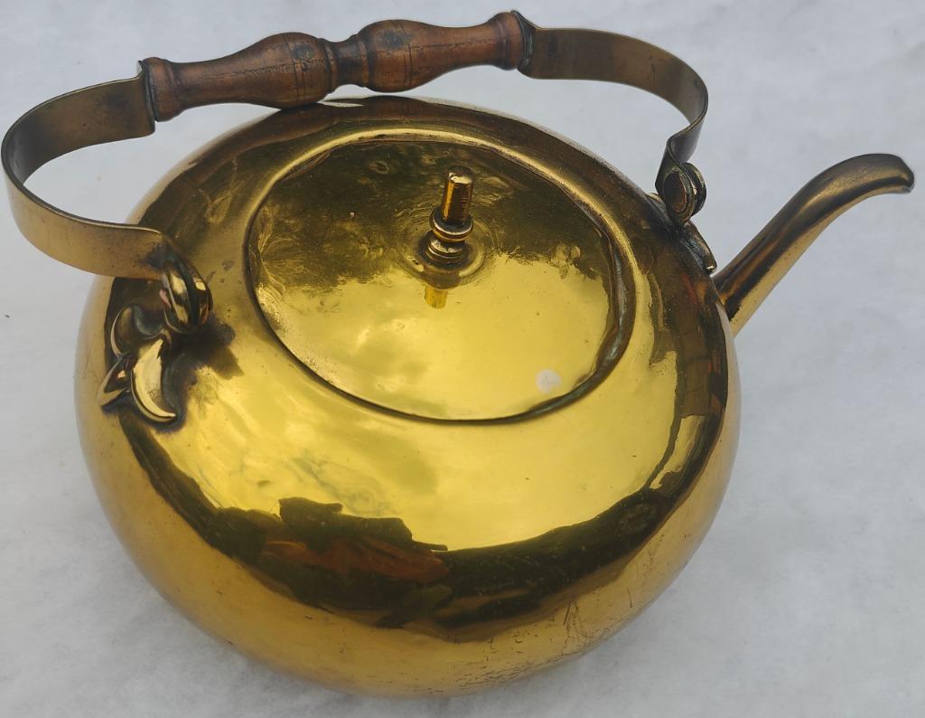 Koperen waterketel, Antiek en Kunst, Ophalen of Verzenden, Koper