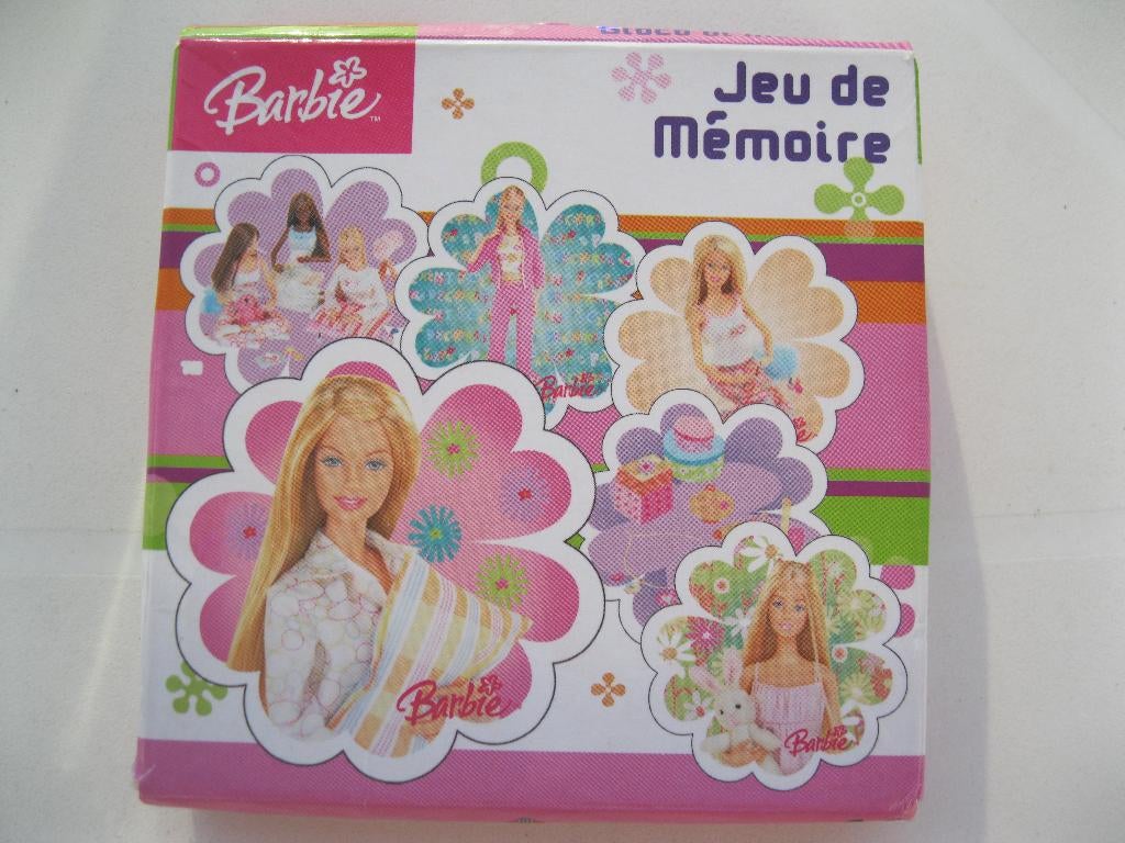 Barbie geheugenspel met 40 stukjes, Hobby en Vrije tijd, Gezelschapsspellen | Kaartspellen, Een of twee spelers, Ophalen of Verzenden