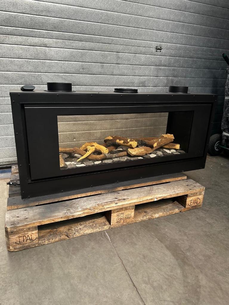showroom model !!!! doorkijk gashaard bocal k 65m, Huis en Inrichting, Haarden, Zo goed als nieuw, Gashaard, Ophalen of Verzenden