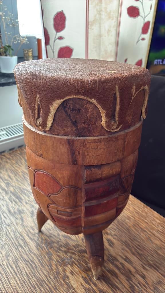 Djembe in zeer goede staat, Ophalen