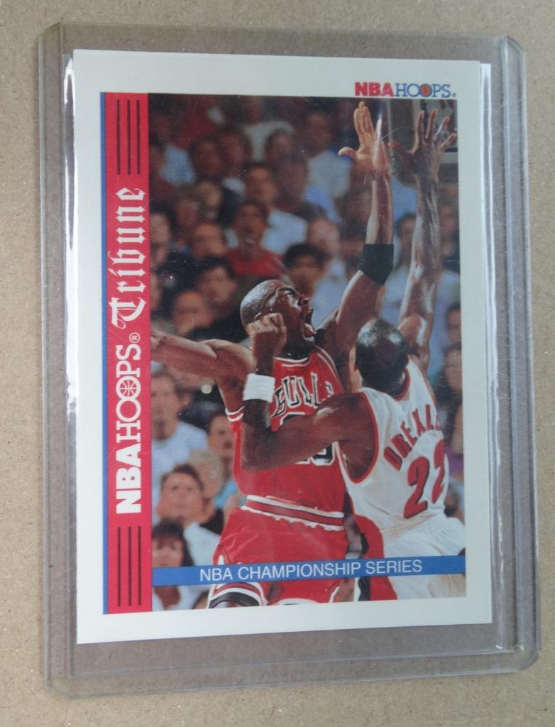 '93 Michael Jordan NBA Hoops Tribune #TR1, Verzenden, Zo goed als nieuw, Overige typen