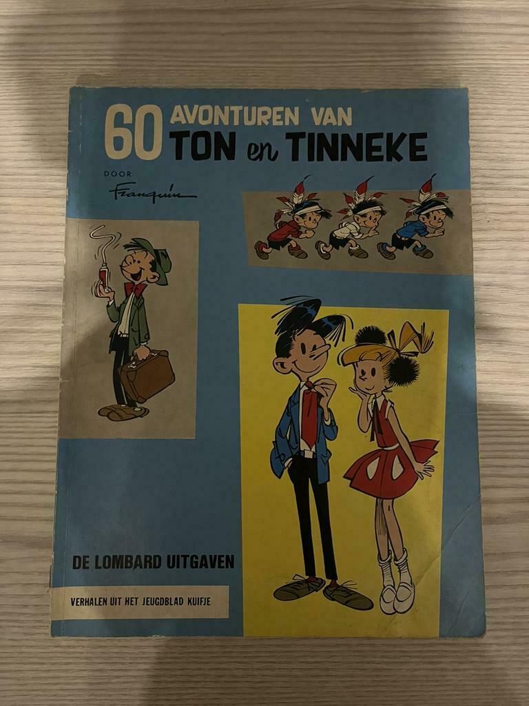 60 avonturen van Ton en Tinneke, Boeken, Eén stripboek, Ophalen of Verzenden, Franquin