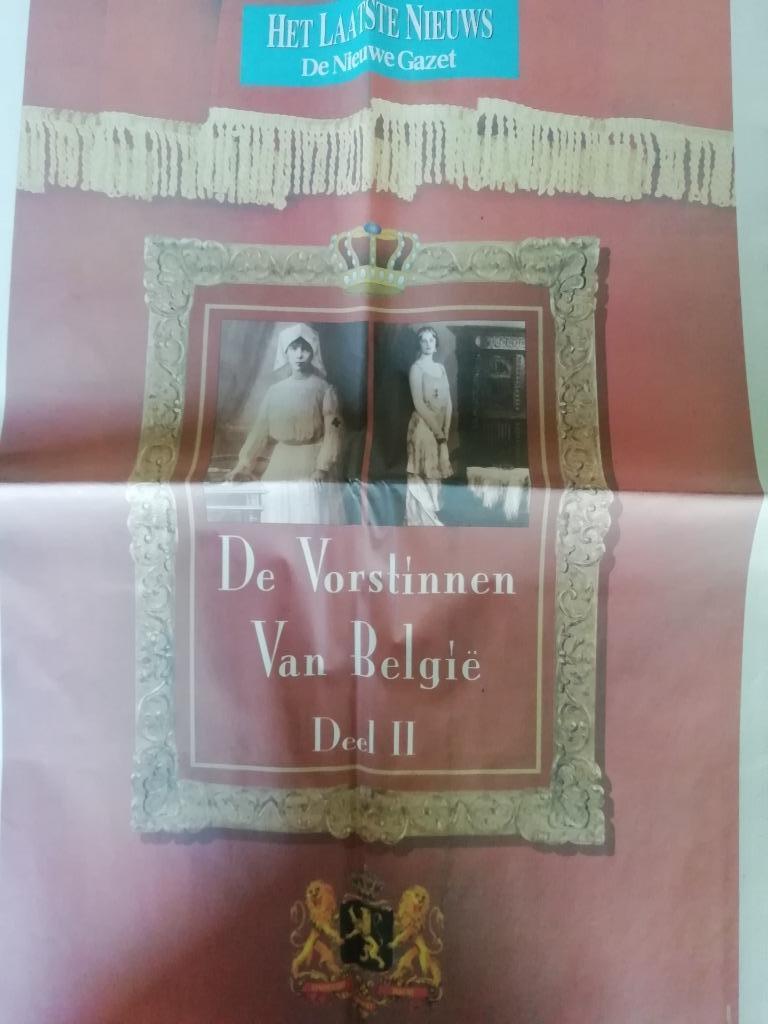 Bijlagen HLN "De Vorstinnen van België", Verzamelen, Ophalen
