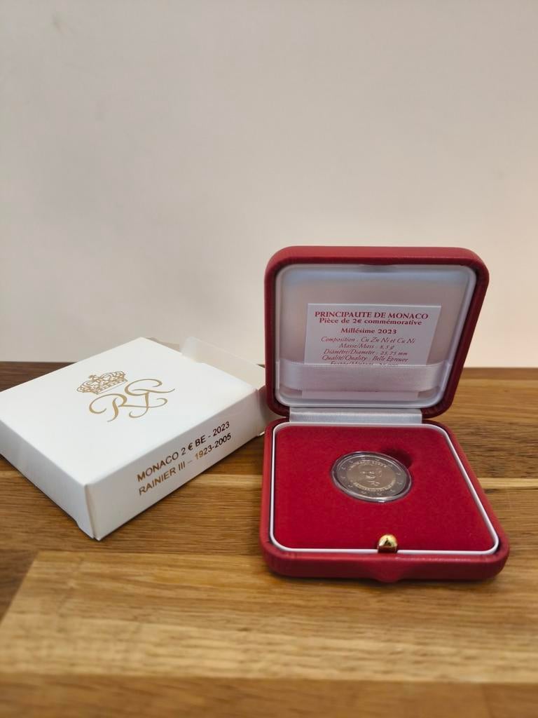 2 euro herdenkingsactie BE Monaco 2023, Ophalen, Monaco