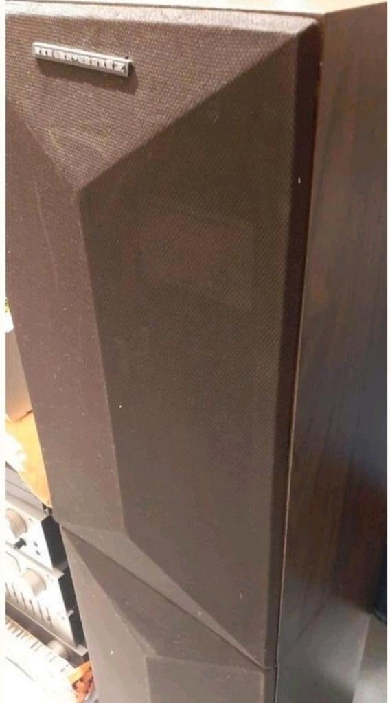 Marantz 4mkII 1978 Notenhouten nerf Speakers, Ophalen of Verzenden