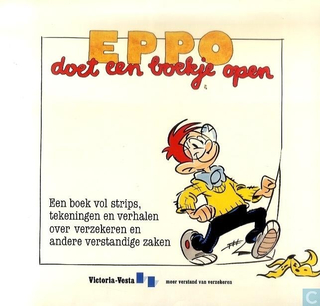 Eppo doet een boekje open - 1e druk - Reclame uitgave, Eén stripboek, Ophalen of Verzenden, Gelezen