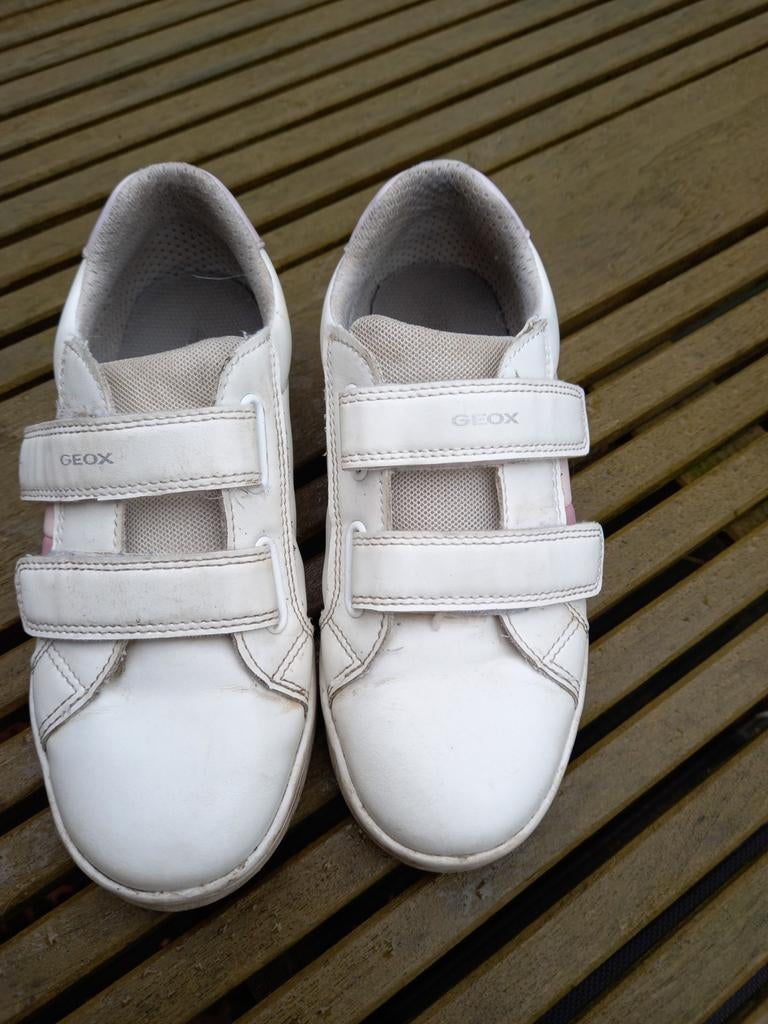 Geox sportschoenen met velcro 34, Kinderen en Baby's, Babykleding | Schoentjes en Sokjes, Ophalen, Meisje, Geox, Gebruikt