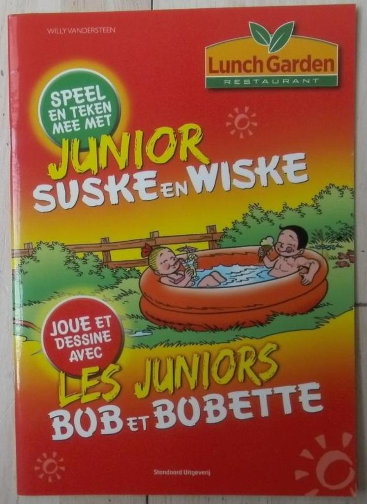 Speel en teken mee met Junior Suske en Wiske, Livres, Enlèvement ou Envoi