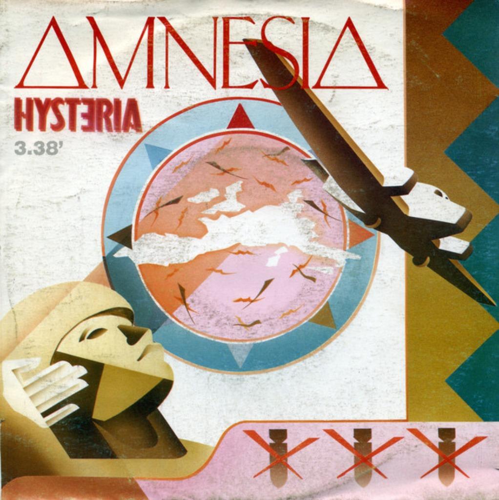 Amnesia - Hysteria, Enlèvement ou Envoi, Single, Comme neuf, Pop