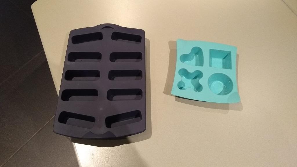 Tupperware multiflex bakvormen blauw, Enlèvement ou Envoi, Comme neuf, Bleu