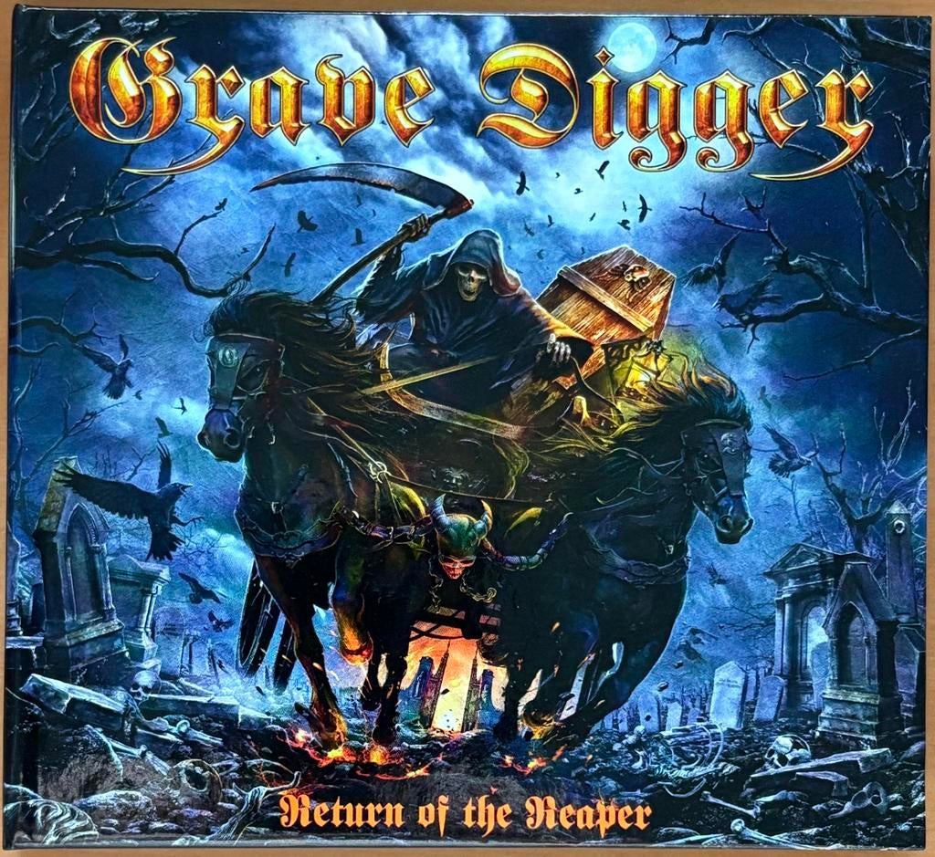 GRAVE DIGGER - Return Of The Reaper, Ophalen of Verzenden, Zo goed als nieuw