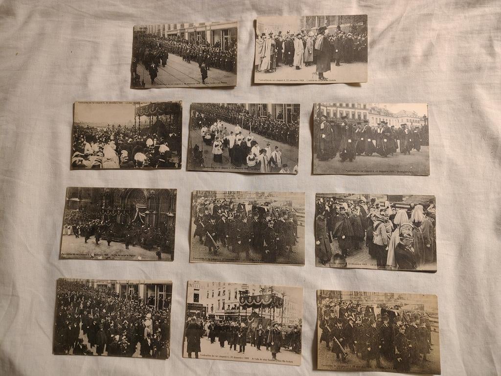 Oude postkaarten jaartal 1909, Verzamelen, Postkaarten | België, Ophalen of Verzenden, Voor 1920