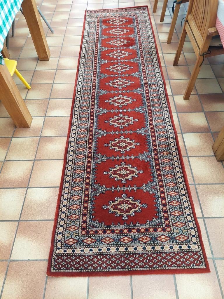 Tapis de 2m90 sur 80 cm, pure laine vierge !, Enlèvement ou Envoi, Comme neuf